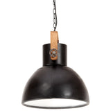 Industrial Hanging Lamp 25 W Black Round 40 cm E27 320535