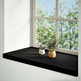 Window Sills 2 pcs Brown Black 90x40x2 cm Solid Wood Oak 4009199