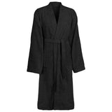 Bathrobe KINN Black XXXL Cotton 4100882