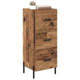 Sideboard Old wood 34 x 34.5 x 90 cm Engineered wood 881567
