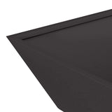 Garden Planter 5 pcs Black 50 x 50 x 15 cm Cold-rolled Steel 873825