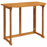 Garden Bistro Set 5 pcs Brown Solid Acacia Wood 3328696