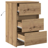 Bedside Cabinet Artisan Oak 38 x 34 x 61 cm Engineered wood 868931