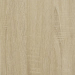ZNTS 3 Piece Bathroom Furniture set Sonoma Oak Engineered Wood 3324976