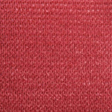ZNTS Sunshade Sail 160 g/m² Red 5x7x7 m HDPE 311649