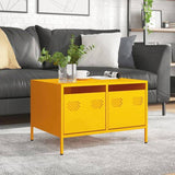 TV Cabinet Mustard Yellow 68x50x43.5 cm Cold-rolled Steel 851241