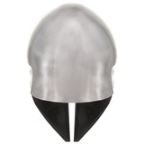 Greek Warrior Helmet Antique Replica LARP Silver Steel 286212