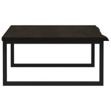 Basin Shelf Wall Mounted Steel and Solid Wood Oak 3302661