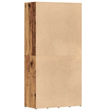 Book Cabinet Old Wood 66x30x130 cm Engineered Wood 855778