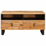 Coffee Table with Drawer Brown 80 x 54 x 40 cm Solid Mango Wood 4018309