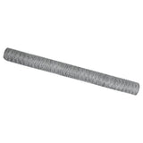Hexagon Fence Silver 1.6 x 50 m Galvanised steel 42005735
