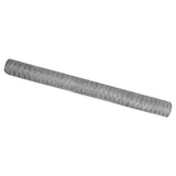 Hexagon Fence Silver 1.6 x 10 m Galvanised steel 42005659