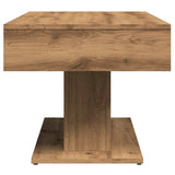 Coffee Table Artisan Oak 96x50x45 cm Engineered Wood 856547