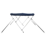 3-bow Bimini Top with Mesh Sidewalls 183xx137 cm 94843