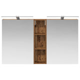 Bathroom Cabinet Set 3 pcs 120 x 14.5 x 70 cm Engineered wood 3403758
