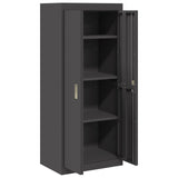 Storage Cabinet Black 60 x 40 x 140 cm Steel 891736
