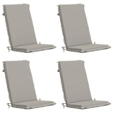 4-Piece High Back Bhair Cushions GEMERT 4 pcs 100% Polyester 945919