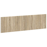 Wall-Mounted Headboard DELFT Sonoma Oak Engineered Wood 897157