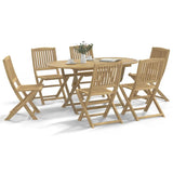Folding Garden Chairs 6 pcs 44x50x88 cm Solid Wood Acacia 3214232