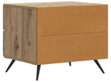 Bedside Cabinet Artisan Oak 43 x 34.5 x 47.5 cm Engineered Wood 895463