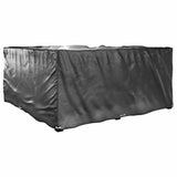 L-Shaped Garden Furniture Covers 2 pcs 16 Eyelets 215x215x90 cm 3155371
