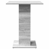 Bistro Table Grey Sonoma 60x60x75 cm Engineered Wood 815103
