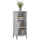 Sideboard Concrete Grey 34.5x32.5x90 cm Engineered Wood 828744