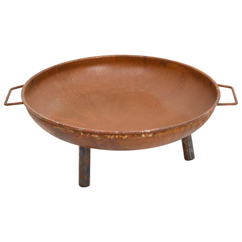 ZNTS Fire Pit 67.5x58x22.5 cm Steel 313347