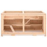 Hamster Cage 104x52x54 cm Solid Wood Fir 172380