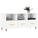 TV Cabinet White 102x36x50 cm Engineered Wood 829012