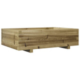 ZNTS Garden Planter 90x60x26.5 cm Impregnated Wood Pine 847347