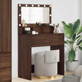 Bedroom Dressing Tables Brown Oak 80 x 39.6 x 135 cm 888974
