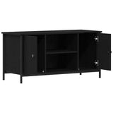 TV Cabinet Black oak 100 x 40 x 50 cm Engineered wood 862141