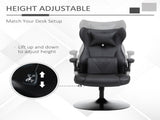 Video Game Chair with Lumbar Support, Racing Style Home Office Chair, Computer Chair with Swivel T3398P377468