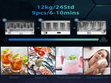 Ice Maker Machine and Water Dispenser, Counter Top Ice Maker for Home with 3L Tank, Adjustable T3398P330464