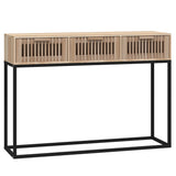 Console Table 105x30x75 cm Engineered Wood and Iron 352108