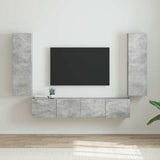 TV Wall Cabinet 2 pcs Concerte 30 x 31 x 100 cm Engineered Wood 892316