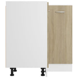 Corner Bottom Cabinet Lyon Sonoma Oak 75.5x75.5x81.5 cm Engineered Wood 802492