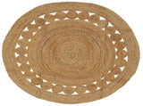Area Rugs Natural 150 cm Jute 42010801