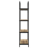 Bookshelf Artisan Oak 80 x 30 x 146 cm Engineered wood 879844