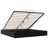 Ottoman Bed Frame Black King Size Velvet 3403078