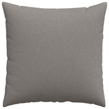 Sofa Pillows 2 pcs Taupe 80 x 80 cm Fabric 42014046