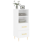 ZNTS Sideboard White 34.5x34x90 cm Engineered Wood 828652