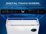 5500mL Portable Dehumidifier with Air Purifier, UVC, Ioniser, 24H Timer, 5 Modes, 16L/Day, for Home T3398P330530