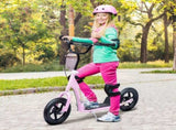Kids Scooter Kick Scooter with 12" EVA Tyres, Rear Brake, Big Wheels Scooter for 5-12 Years Old, T3398P348519