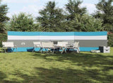Camping Windbreak Blue 508x130 cm Waterproof 4009661