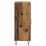 Sideboard Old Wood 34.5 x 34 x 90 cm Engineered Wood and Iron 881648