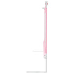 Toddler Safety Bed Rail Pink 200x25 cm Fabric 10206