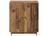 Shoe Cabinet EDE 59.5 x 39.5 x 90 cm Engineered Wood Old Wood 895993