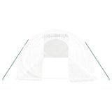 Greenhouse with Steel Frame White 24 m² 8x3x2 m 3188052